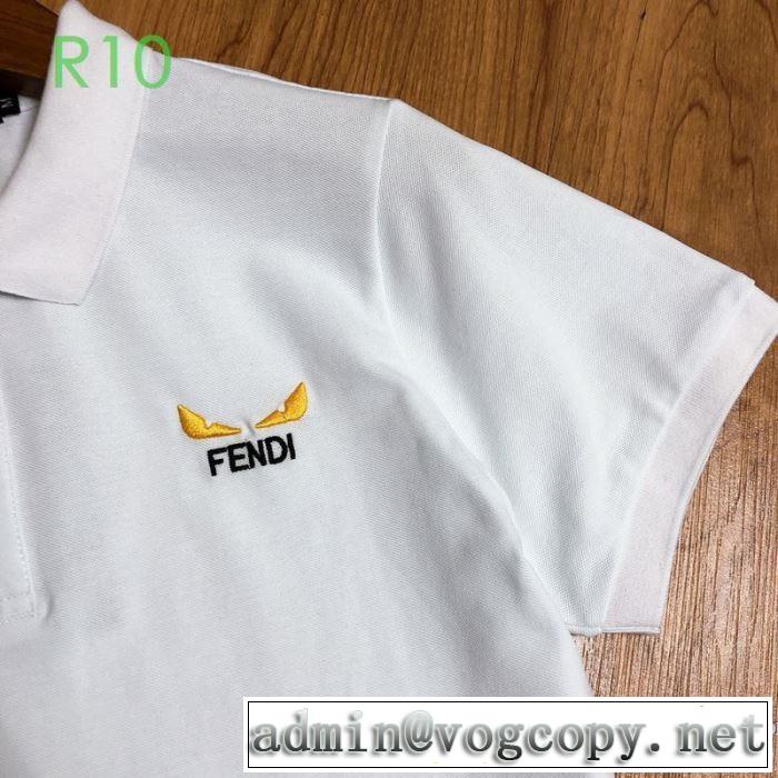 2色可選 限定アイテム特集 半袖Tシャツ ファッションに取り入れよう フェンディ FENDI