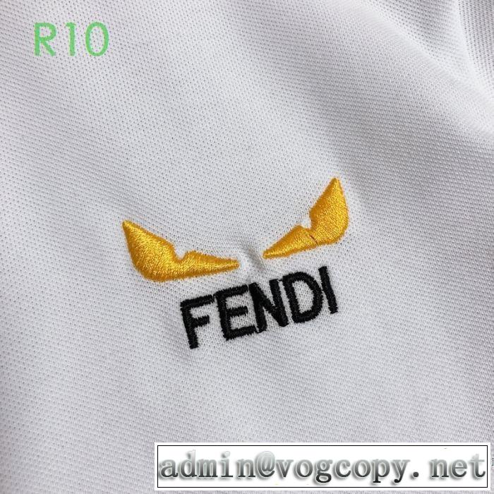 2色可選 限定アイテム特集 半袖Tシャツ ファッションに取り入れよう フェンディ FENDI