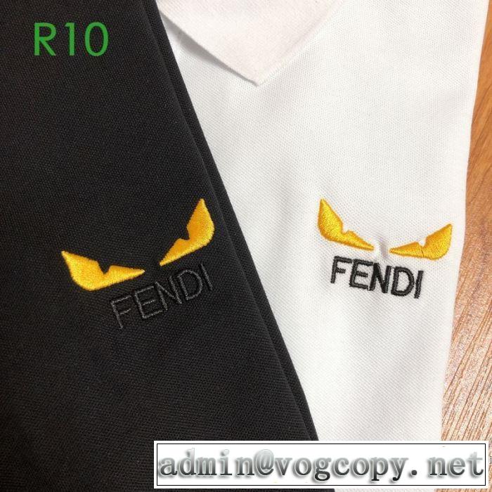 2色可選 限定アイテム特集 半袖Tシャツ ファッションに取り入れよう フェンディ FENDI