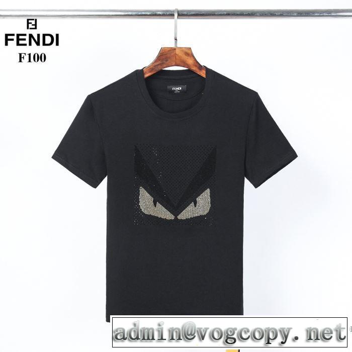 お値段もお求めやすい フェンディ 2色可選 FENDI ランキング1位  半袖Tシャツ 愛らしい春の新作