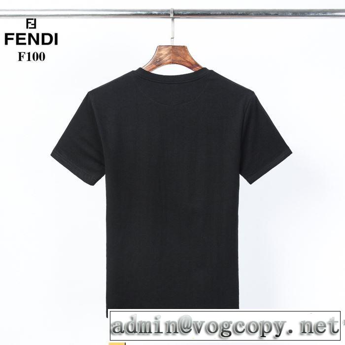 お値段もお求めやすい フェンディ 2色可選 FENDI ランキング1位  半袖Tシャツ 愛らしい春の新作