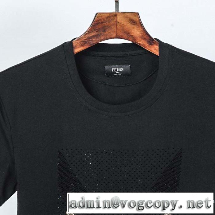 お値段もお求めやすい フェンディ 2色可選 FENDI ランキング1位  半袖Tシャツ 愛らしい春の新作