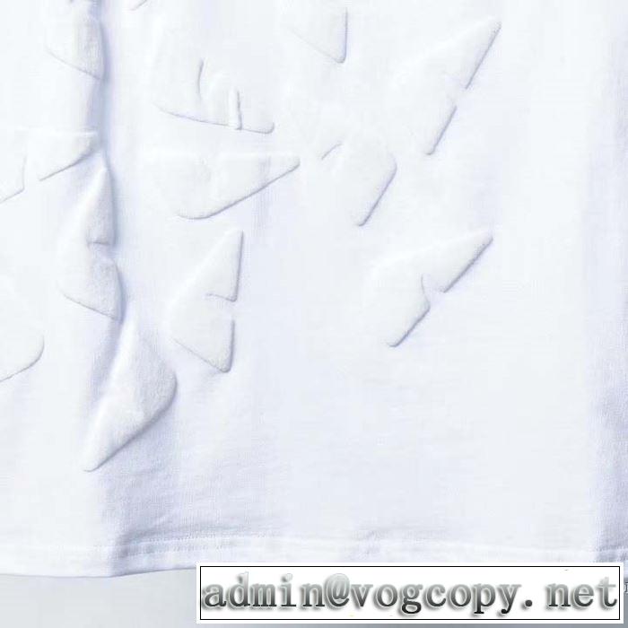 半袖Tシャツ 累積売上総額第１位 2色可選 フェンディ普段のファッション  FENDI 20SS☆送料込