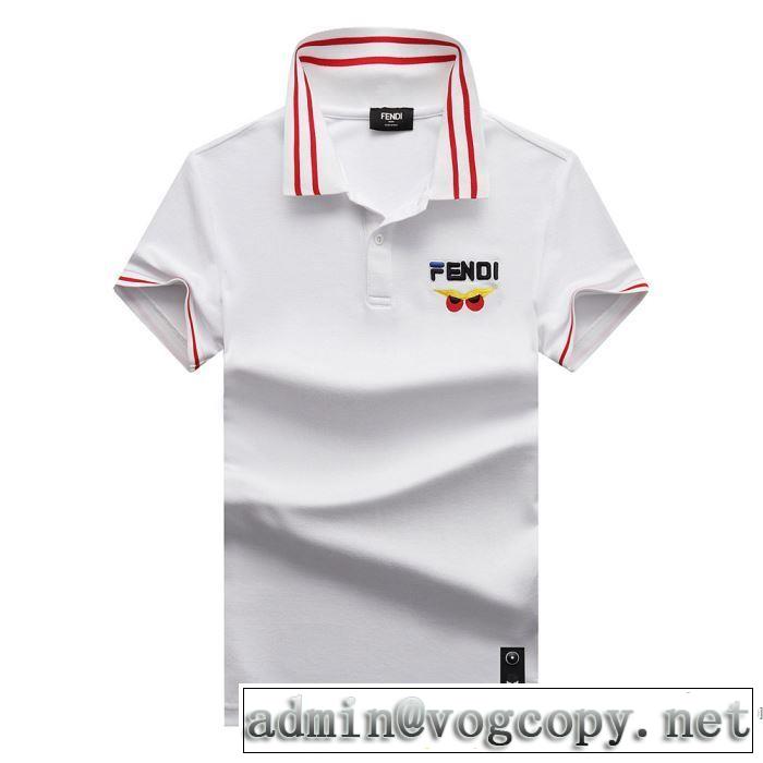 フェンディ 多色可選 最もオススメ FENDI 人気が継続中 半袖Tシャツ 海外でも大人気