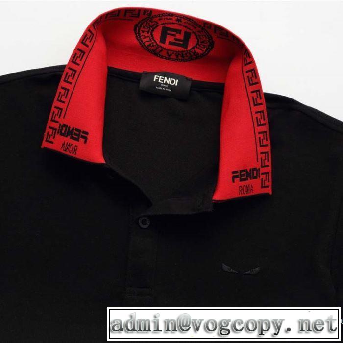 上品に着こなせ 半袖Tシャツ  多色可選 日本未入荷カラー フェンディ FENDI 注目を集めてる