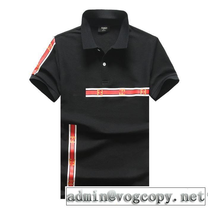 春夏コレクション新品 2色可選 フェンディ FENDI 大活躍する 半袖Tシャツ 幅広いアイテムを展開