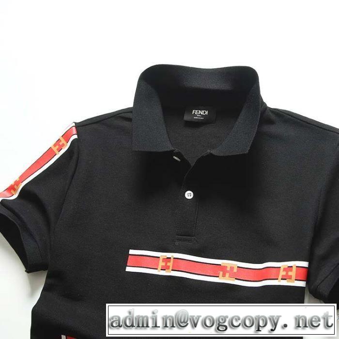 春夏コレクション新品 2色可選 フェンディ FENDI 大活躍する 半袖Tシャツ 幅広いアイテムを展開