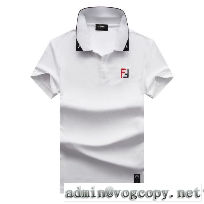 2020年春限定 3色可選 フェンディ FENDI 今なお素敵なアイテムだ 半袖Tシャツ大幅割引価格