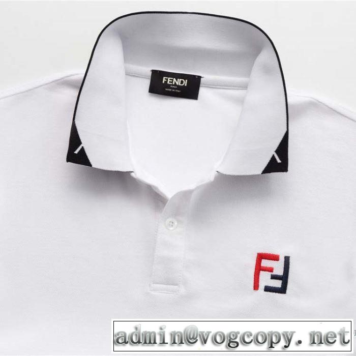 2020年春限定 3色可選 フェンディ FENDI 今なお素敵なアイテムだ 半袖Tシャツ大幅割引価格