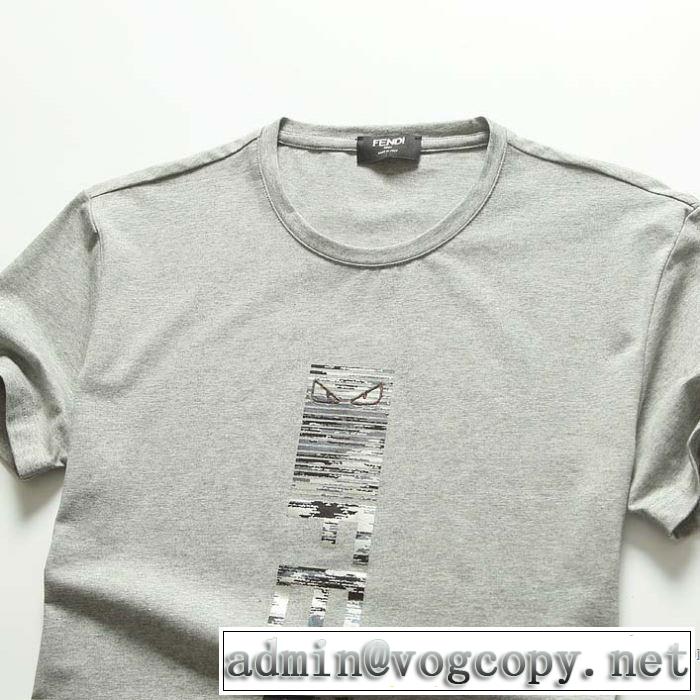 大人気のブランドの新作 半袖Tシャツ 3色可選 普段のファッション フェンディ取り入れやすい  FENDI