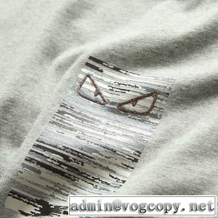 大人気のブランドの新作 半袖Tシャツ 3色可選 普段のファッション フェンディ取り入れやすい  FENDI