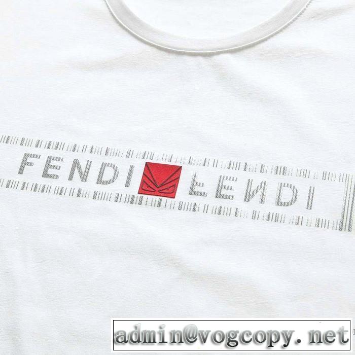 半袖Tシャツ 3色可選 確定となる上品 フェンディ最もオススメ  FENDI  人気が継続中