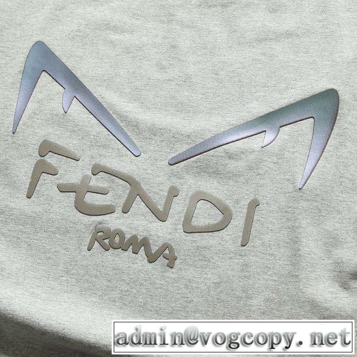 多色可選 日本未入荷カラー 半袖Tシャツ 海外でも大人気 フェンディ FENDI 上品に着こなせ