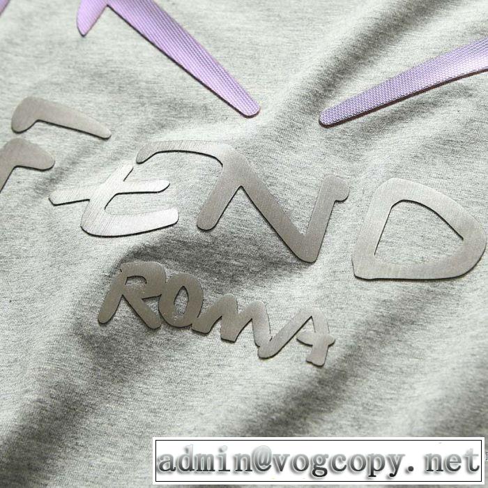 多色可選 日本未入荷カラー 半袖Tシャツ 海外でも大人気 フェンディ FENDI 上品に着こなせ