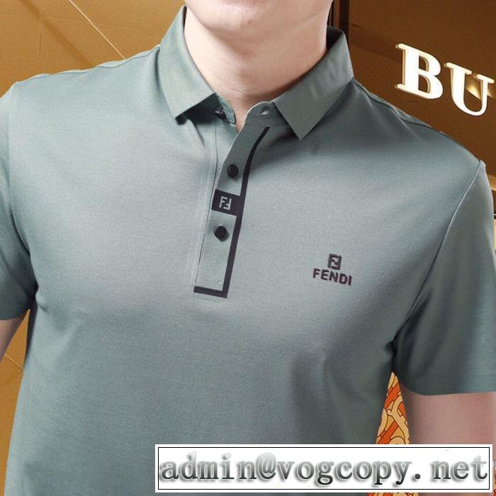 3色可選 最先端のスタイル フェンディ FENDI 2020SS人気 半袖Tシャツ 今回注目する