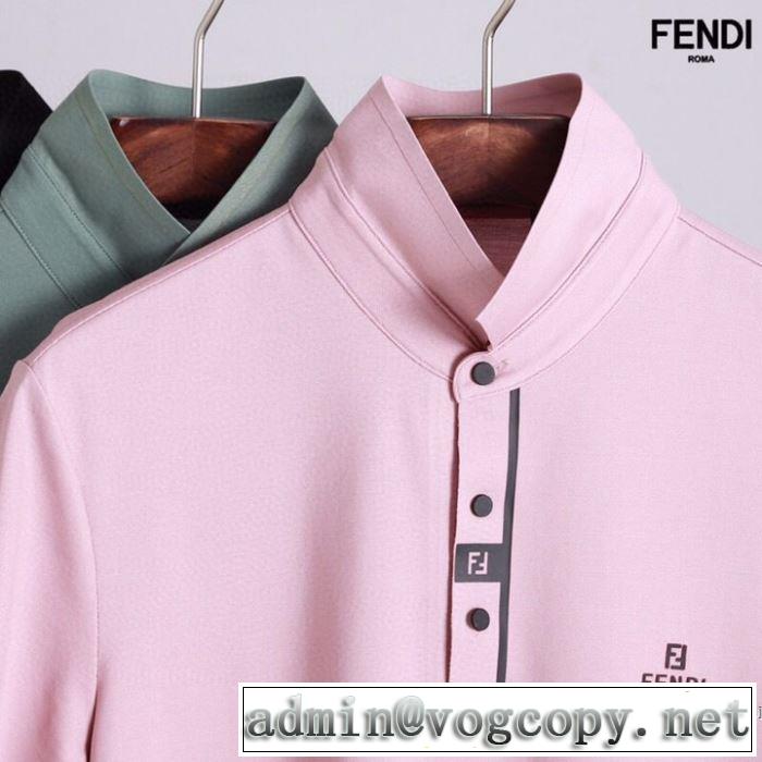 3色可選 最先端のスタイル フェンディ FENDI 2020SS人気 半袖Tシャツ 今回注目する