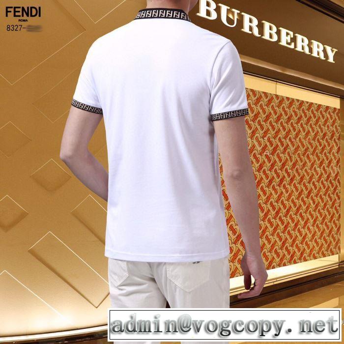 2色可選 フェンディおしゃれ刷新に役立つ  FENDI オススメのアイテムを見逃すな 半袖Tシャツ