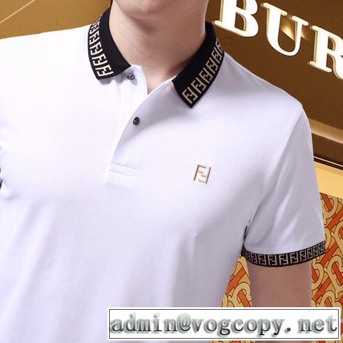 2色可選 フェンディおしゃれ刷新に役立つ  FENDI オススメのアイテムを見逃すな 半袖Tシャツ