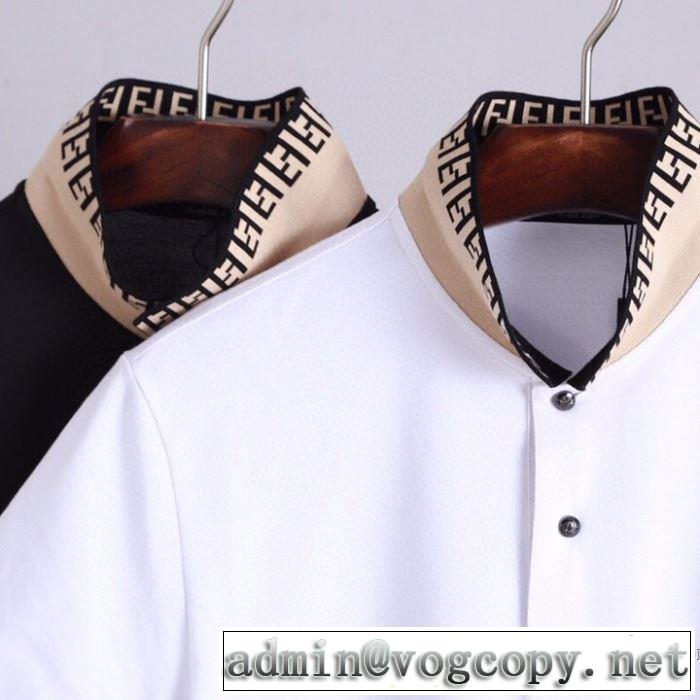 2色可選 フェンディおしゃれ刷新に役立つ  FENDI オススメのアイテムを見逃すな 半袖Tシャツ