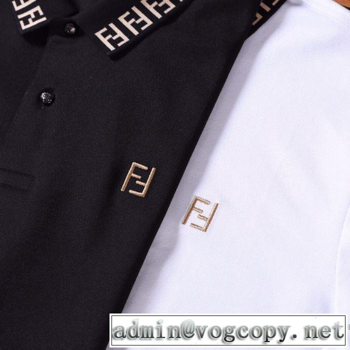 2色可選 フェンディおしゃれ刷新に役立つ  FENDI オススメのアイテムを見逃すな 半袖Tシャツ