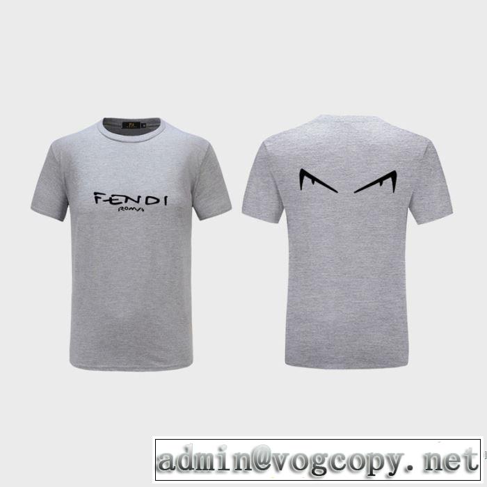 多色可選 半袖Tシャツ シンプルなファッション フェンディスタイルアップ  FENDI  2020モデル
