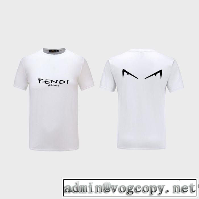 多色可選 半袖Tシャツ シンプルなファッション フェンディスタイルアップ  FENDI  2020モデル
