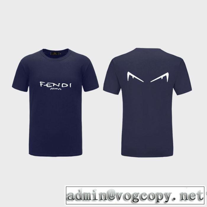 多色可選 半袖Tシャツ シンプルなファッション フェンディスタイルアップ  FENDI  2020モデル