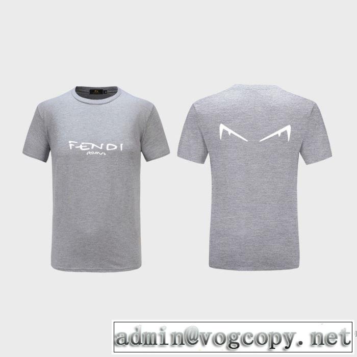 多色可選 半袖Tシャツ シンプルなファッション フェンディスタイルアップ  FENDI  2020モデル