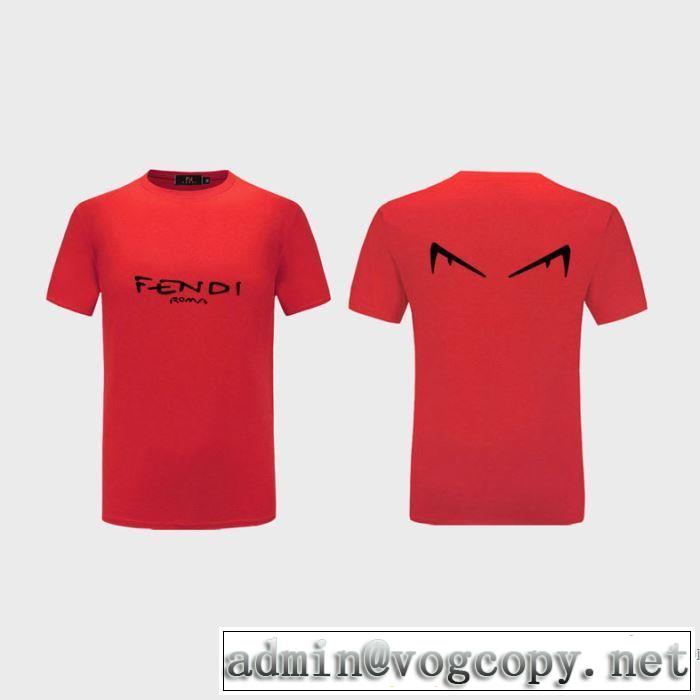 多色可選 半袖Tシャツ シンプルなファッション フェンディスタイルアップ  FENDI  2020モデル