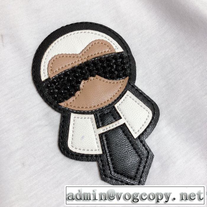 2020春新作 半袖Tシャツ 2色可選 ファッショニスタを中心に新品が非常に人気 フェンディ FENDI