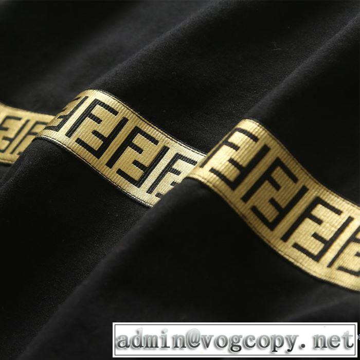 ファッションに取り入れよう 3色可選 フェンディ FENDI 人気ランキング最高 半袖Tシャツ争奪戦必至