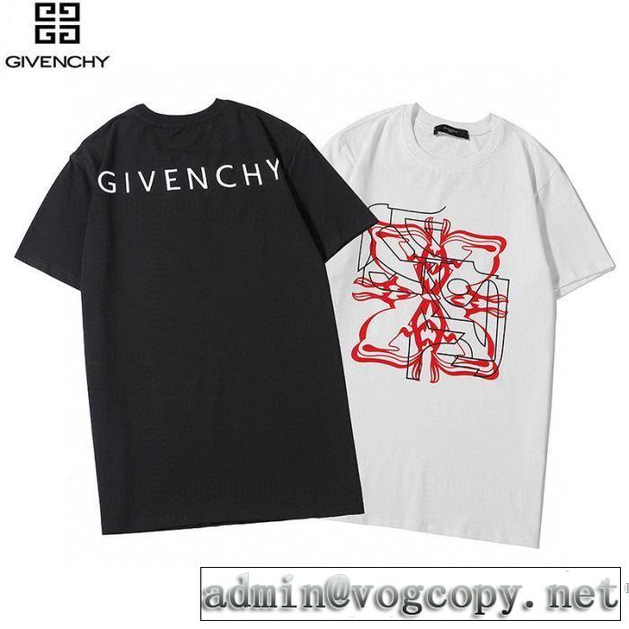 普段使いにも最適なアイテム 半袖Tシャツ 2色可選 ストリート感あふれ ジバンシー GIVENCHY