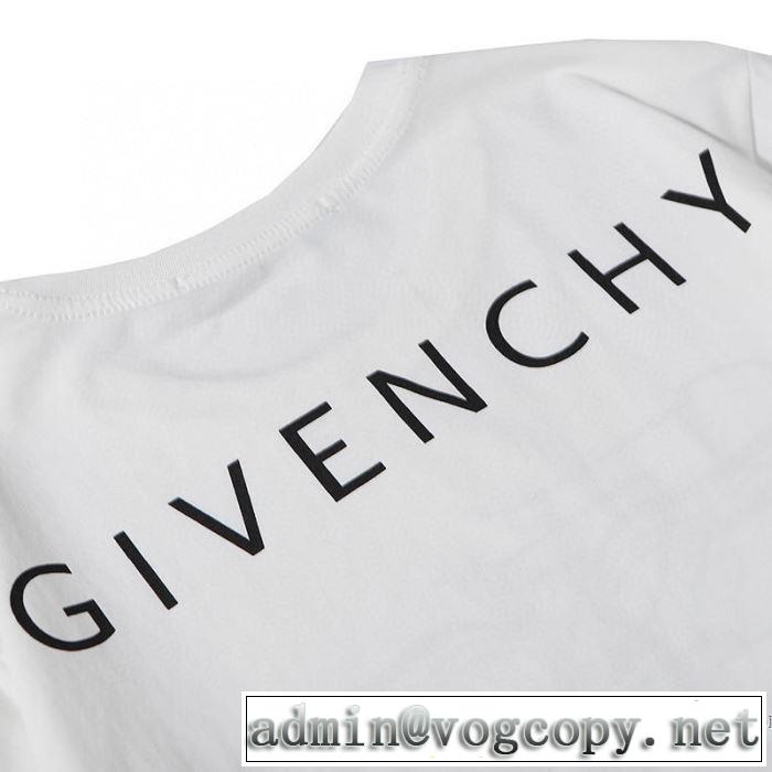 普段使いにも最適なアイテム 半袖Tシャツ 2色可選 ストリート感あふれ ジバンシー GIVENCHY