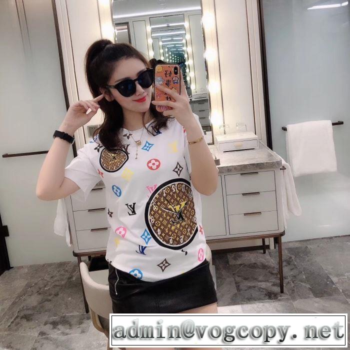 多色可選 ルイ ヴィトン高級感のある素材  LOUIS VUITTON 2020年春限定 半袖Tシャツ 海外大人気