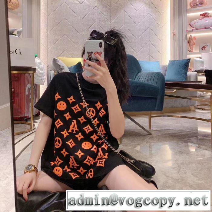 半袖Tシャツ 2色可選 今なお素敵なアイテムだ ルイ ヴィトン大幅割引価格  LOUIS VUITTON 20SS☆送料込