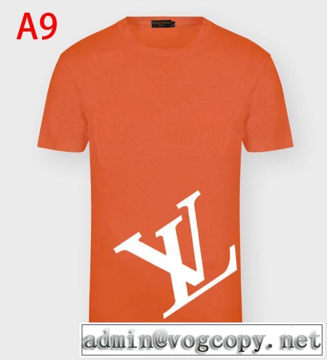 普段使いにも最適なアイテム 多色可選 半袖Tシャツ ストリート感あふれ ルイ ヴィトン LOUIS VUITTON