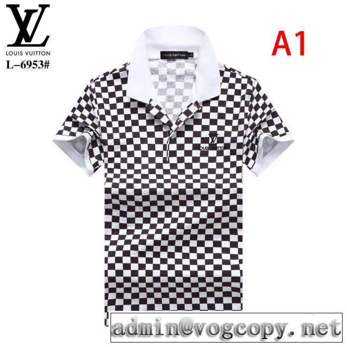 どのアイテムも手頃な価格で 2色可選 ルイ ヴィトン LOUIS VUITTON 2020春新作 半袖Tシャツファッションに合わせ