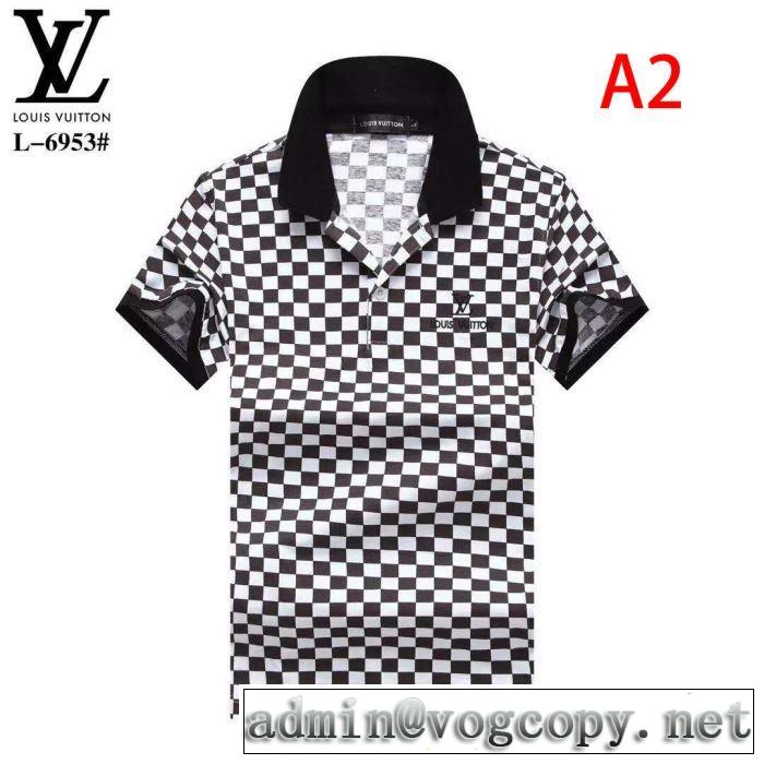 どのアイテムも手頃な価格で 2色可選 ルイ ヴィトン LOUIS VUITTON 2020春新作 半袖Tシャツファッションに合わせ