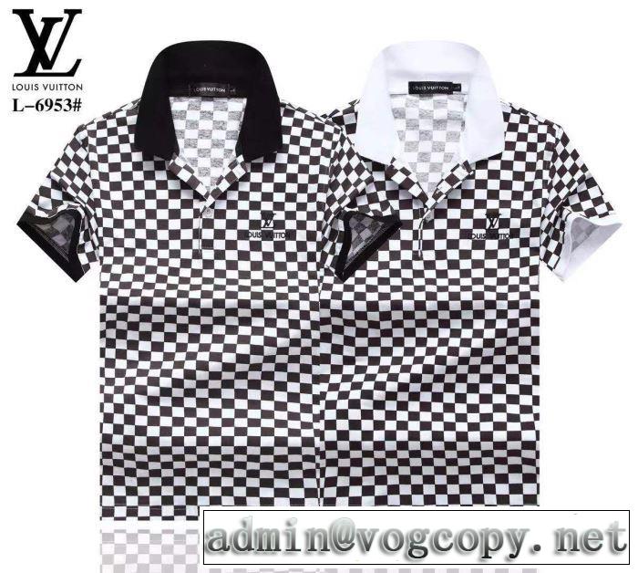 どのアイテムも手頃な価格で 2色可選 ルイ ヴィトン LOUIS VUITTON 2020春新作 半袖Tシャツファッションに合わせ