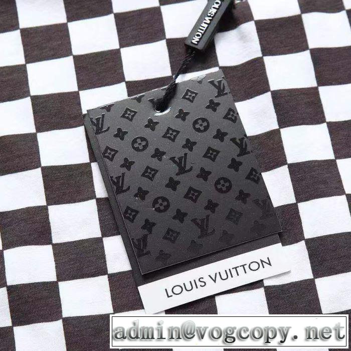 どのアイテムも手頃な価格で 2色可選 ルイ ヴィトン LOUIS VUITTON 2020春新作 半袖Tシャツファッションに合わせ