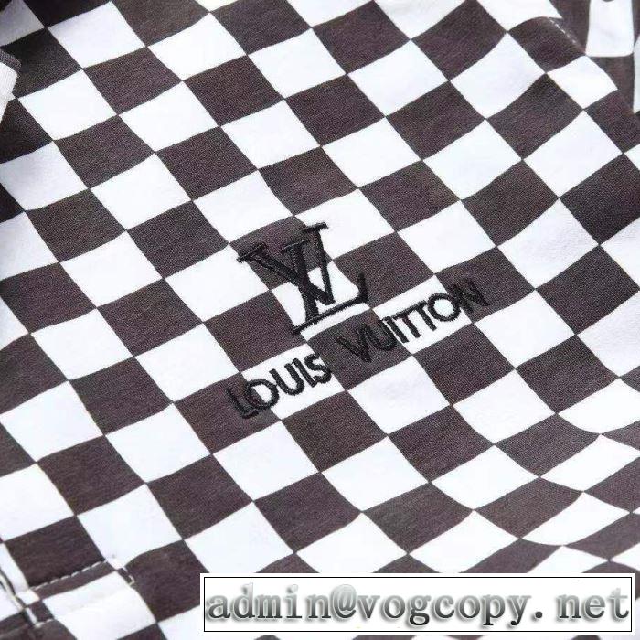 どのアイテムも手頃な価格で 2色可選 ルイ ヴィトン LOUIS VUITTON 2020春新作 半袖Tシャツファッションに合わせ