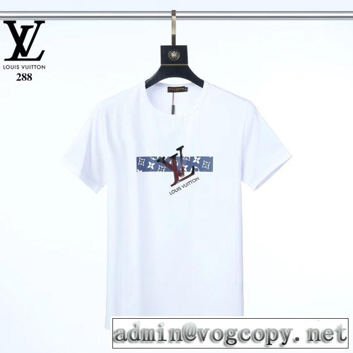 多色可選 価格帯が低い 半袖Tシャツ 普段見ないデザインばかり ルイ ヴィトン LOUIS VUITTON