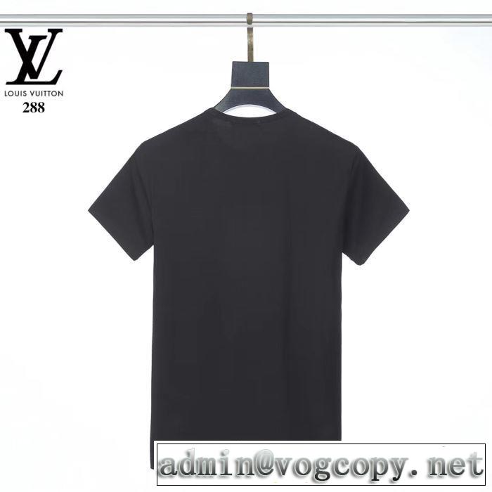 多色可選 価格帯が低い 半袖Tシャツ 普段見ないデザインばかり ルイ ヴィトン LOUIS VUITTON