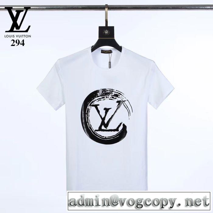 2020年春限定 3色可選 半袖Tシャツ 幅広いアイテムを展開 ルイ ヴィトン LOUIS VUITTON
