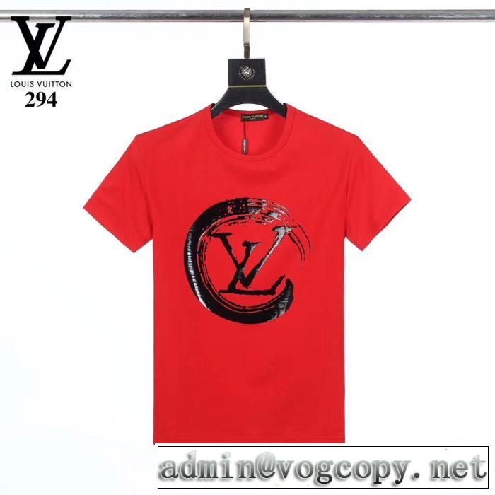 2020年春限定 3色可選 半袖Tシャツ 幅広いアイテムを展開 ルイ ヴィトン LOUIS VUITTON