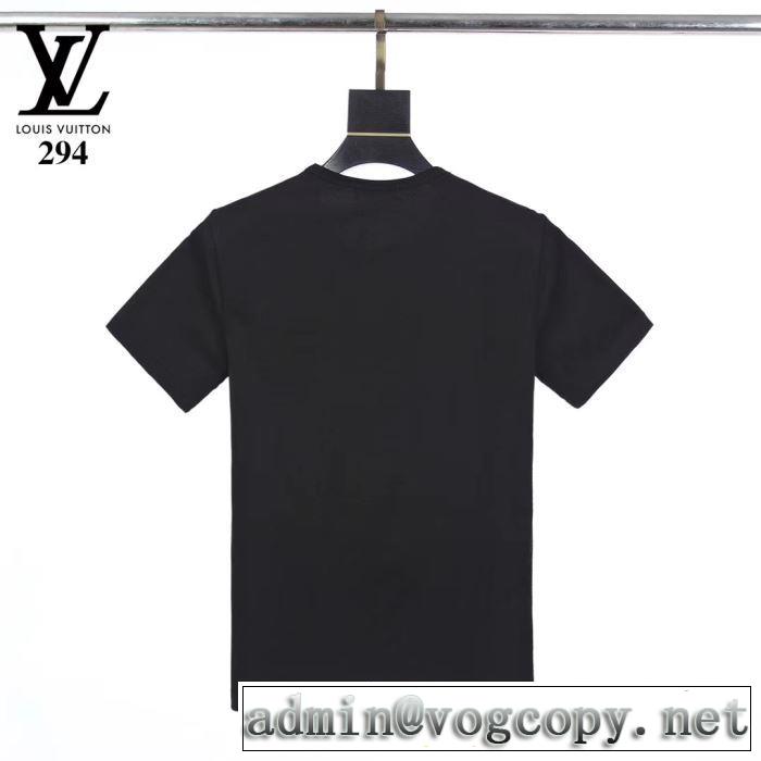 2020年春限定 3色可選 半袖Tシャツ 幅広いアイテムを展開 ルイ ヴィトン LOUIS VUITTON
