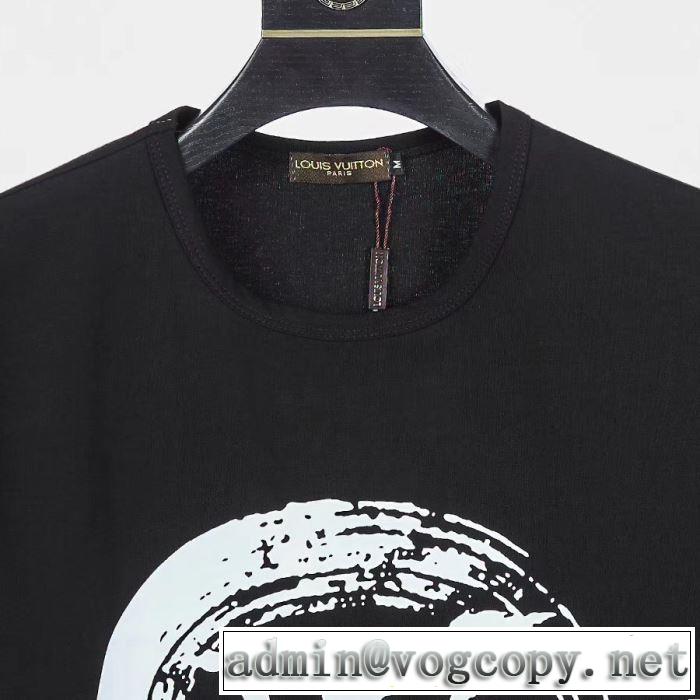 2020年春限定 3色可選 半袖Tシャツ 幅広いアイテムを展開 ルイ ヴィトン LOUIS VUITTON