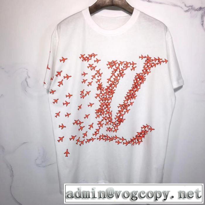 今なお素敵なアイテムだ 多色可選 ルイ ヴィトン今年の春トレンド  LOUIS VUITTON 半袖Tシャツ大人の新作こそ