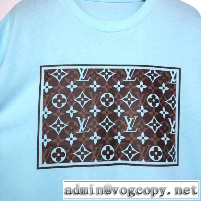 多色可選 おしゃれに大人の必見 ルイ ヴィトン 2020モデル  LOUIS VUITTON 半袖Tシャツストリート感あふれ