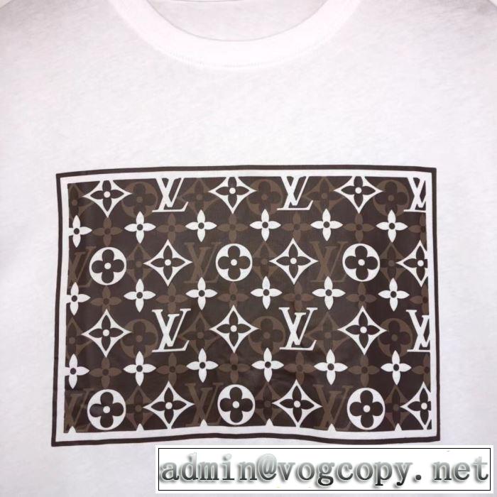 多色可選 おしゃれに大人の必見 ルイ ヴィトン 2020モデル  LOUIS VUITTON 半袖Tシャツストリート感あふれ